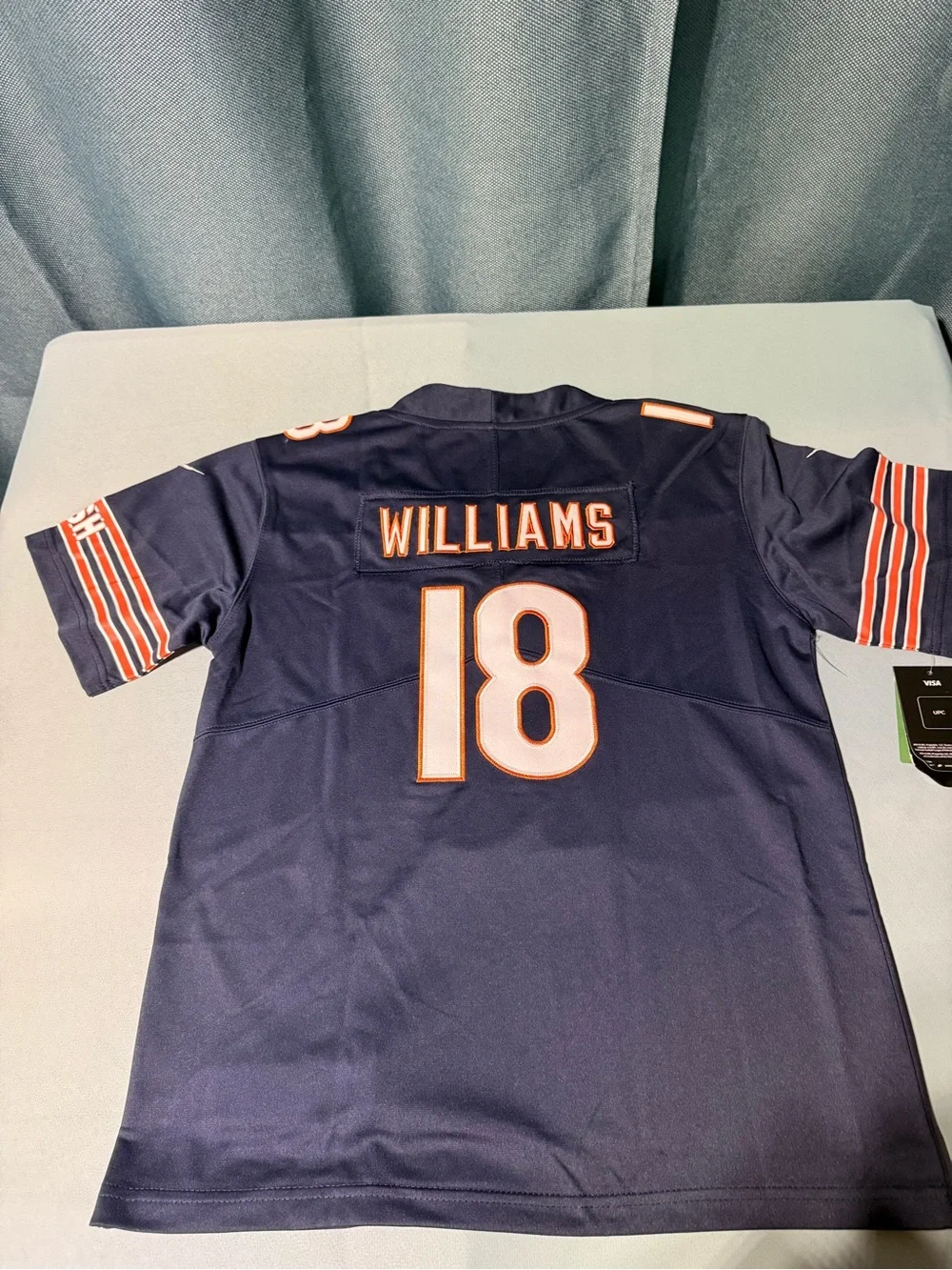 Nike Caleb Williams Chicago Bears #18 NFL Home Jersey Youth Size Large L NWT